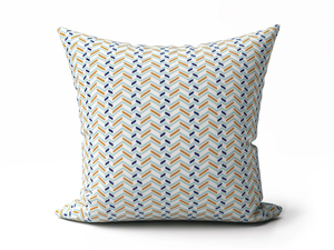 Geometric cushion - Geometric fabric cushion _ BABEL D